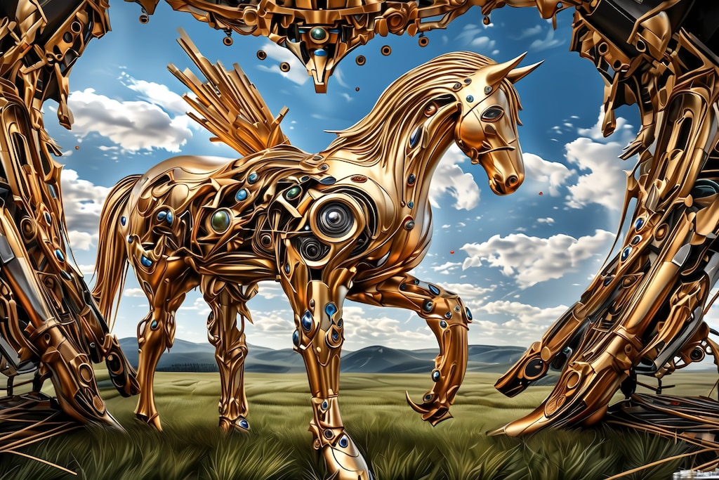 機械仕掛けの馬 その②