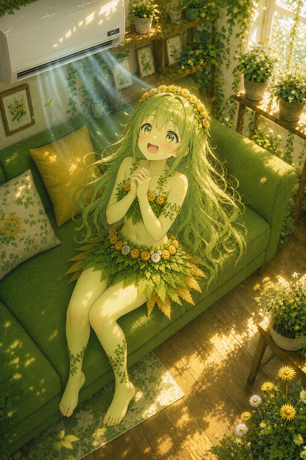 涼しー♡
