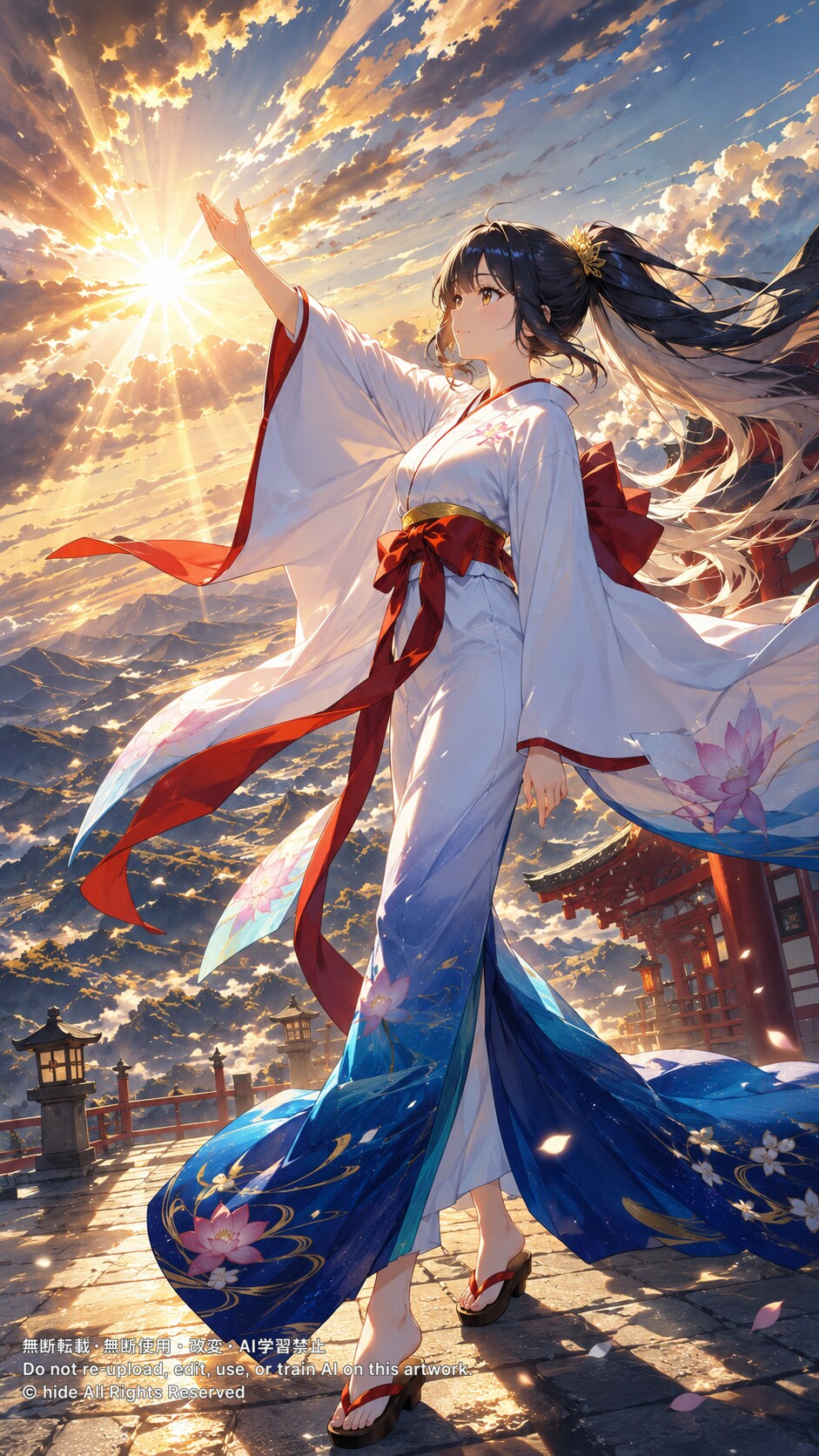 🌅 天照らす、その手の先へ | の人気AIイラスト・グラビア