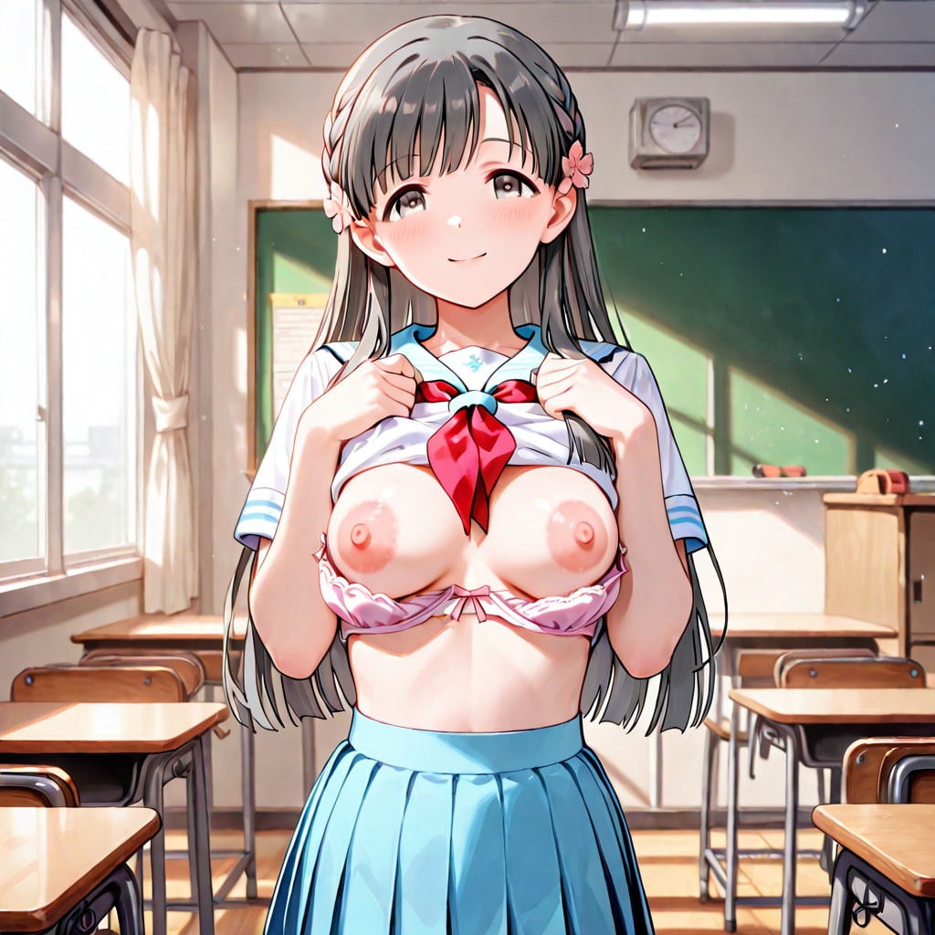 小早○紗枝のデカ乳輪おっぱい