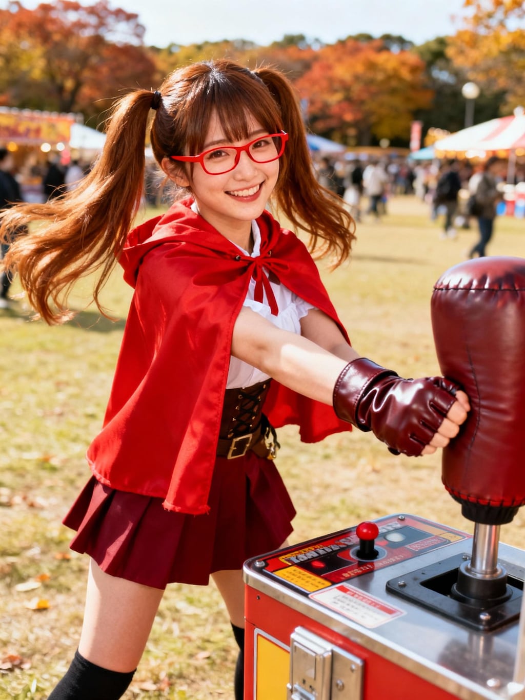 オクトーバーフェスに来た赤ずきんちゃん