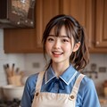 朝のお弁当作りの君 4枚目