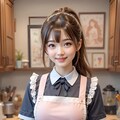 朝のお弁当作りの君 9枚目