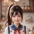 朝のお弁当作りの君 8枚目