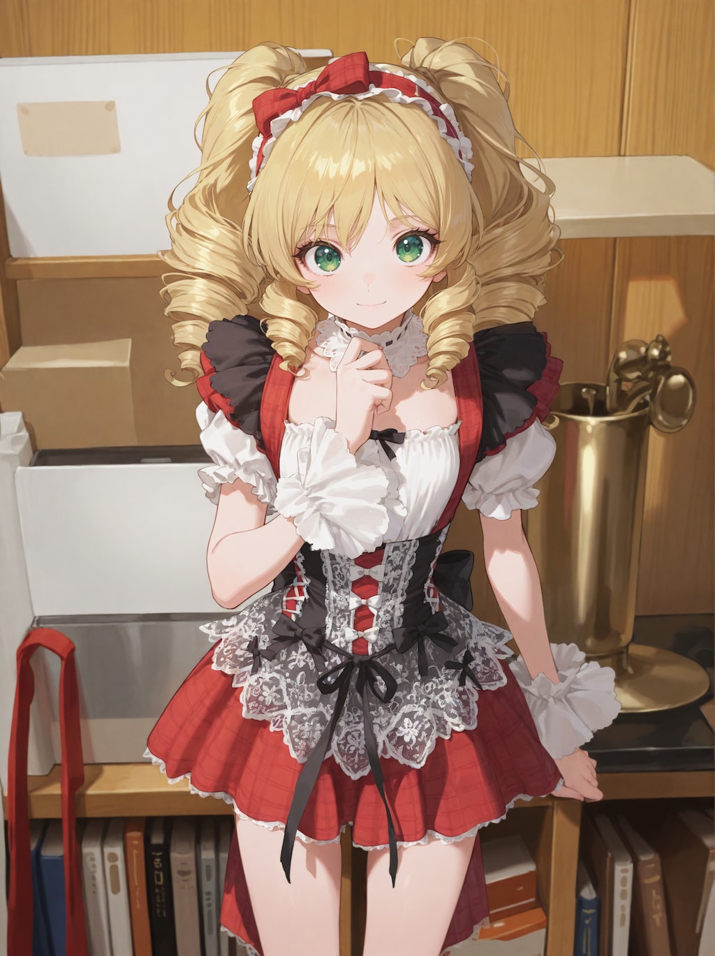 ドレスのカリンちゃん