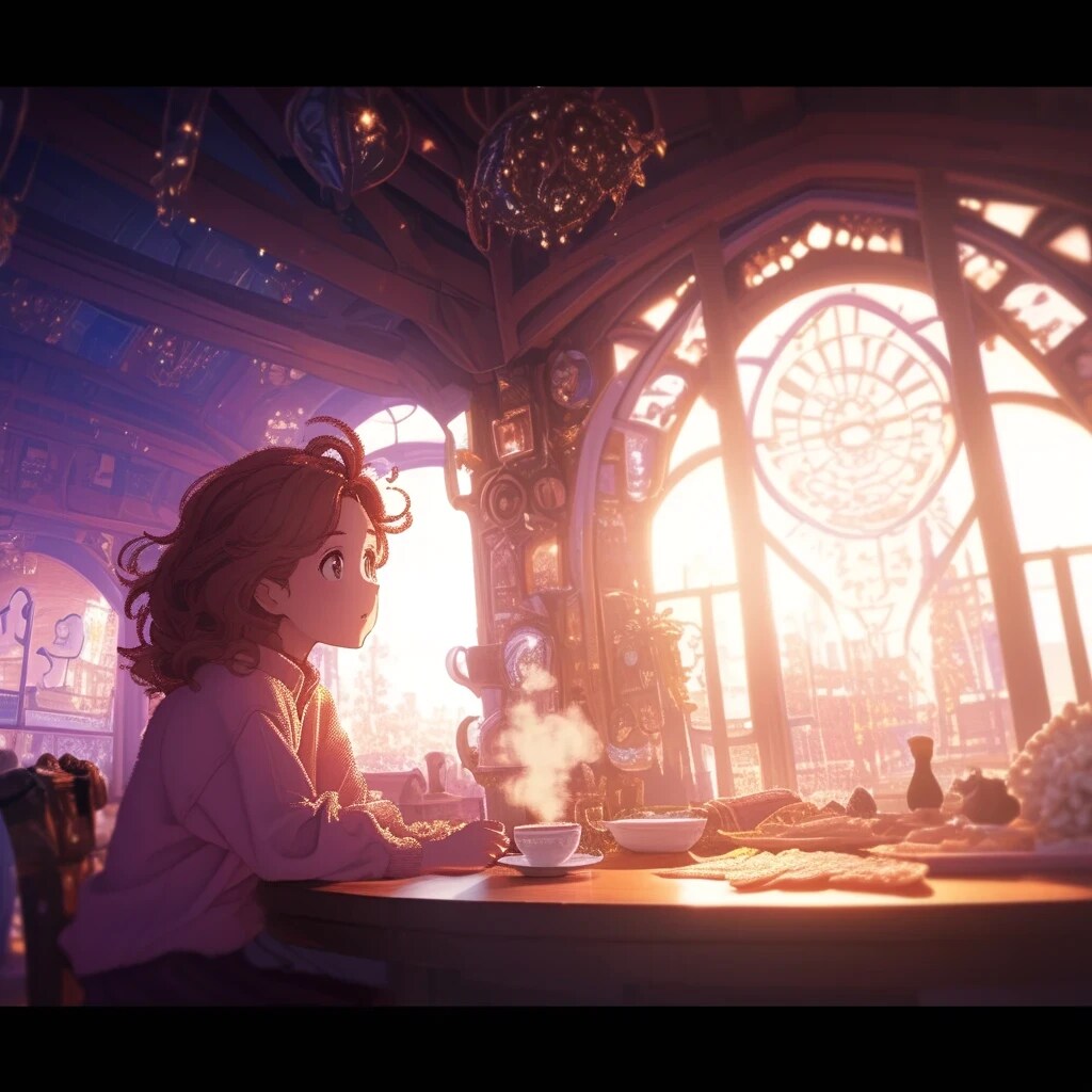 優雅なひととき an elegant moment