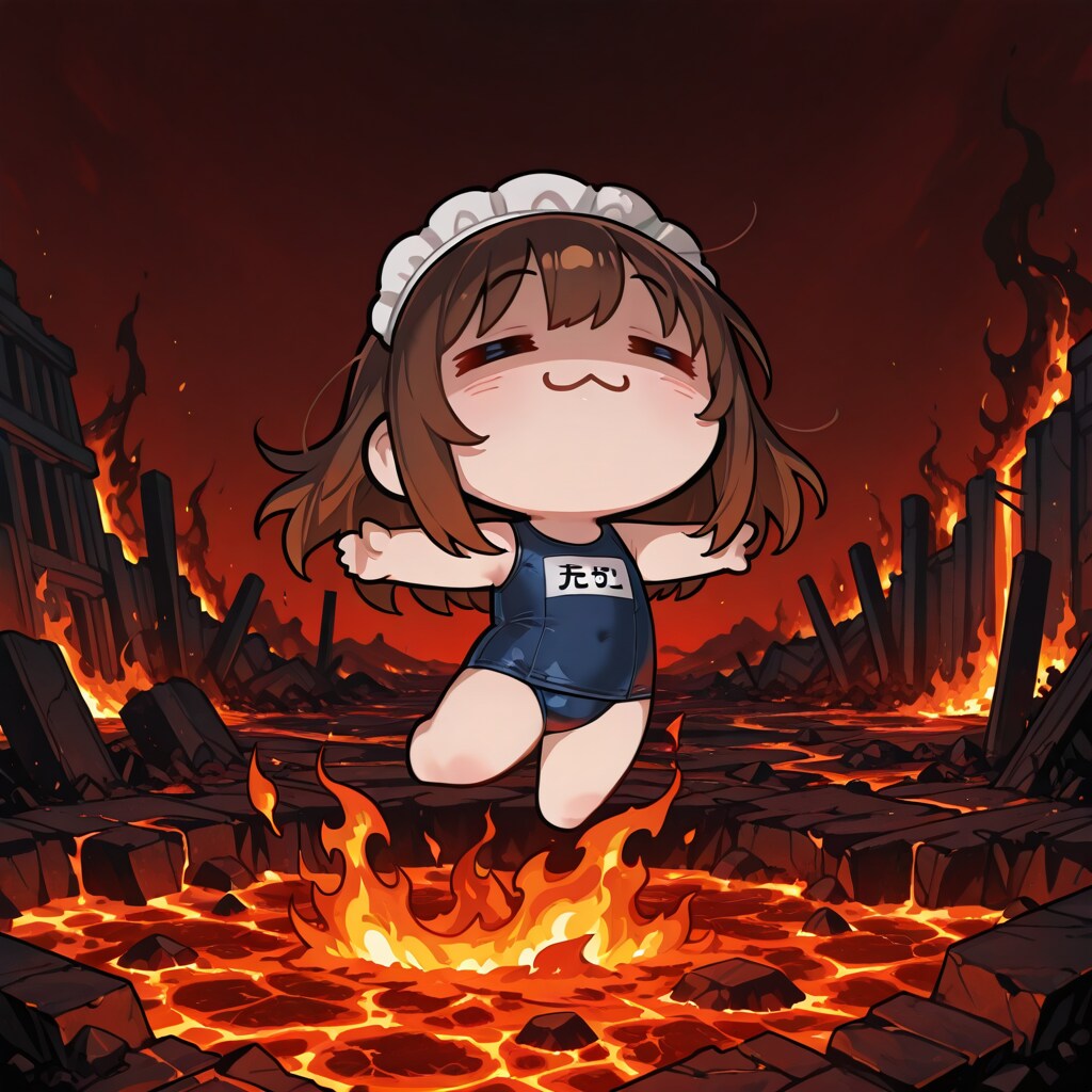 スク水メイド地獄変