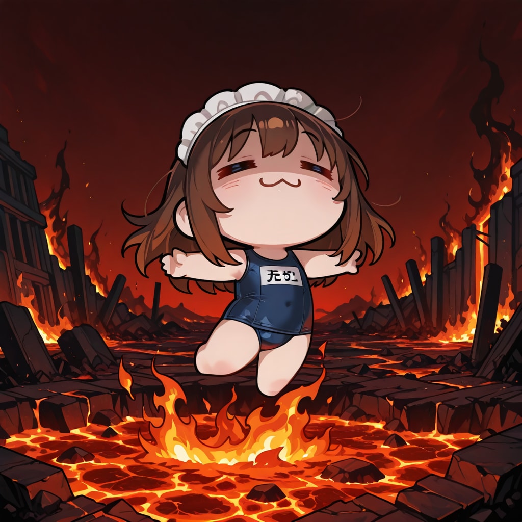 スク水メイド地獄変