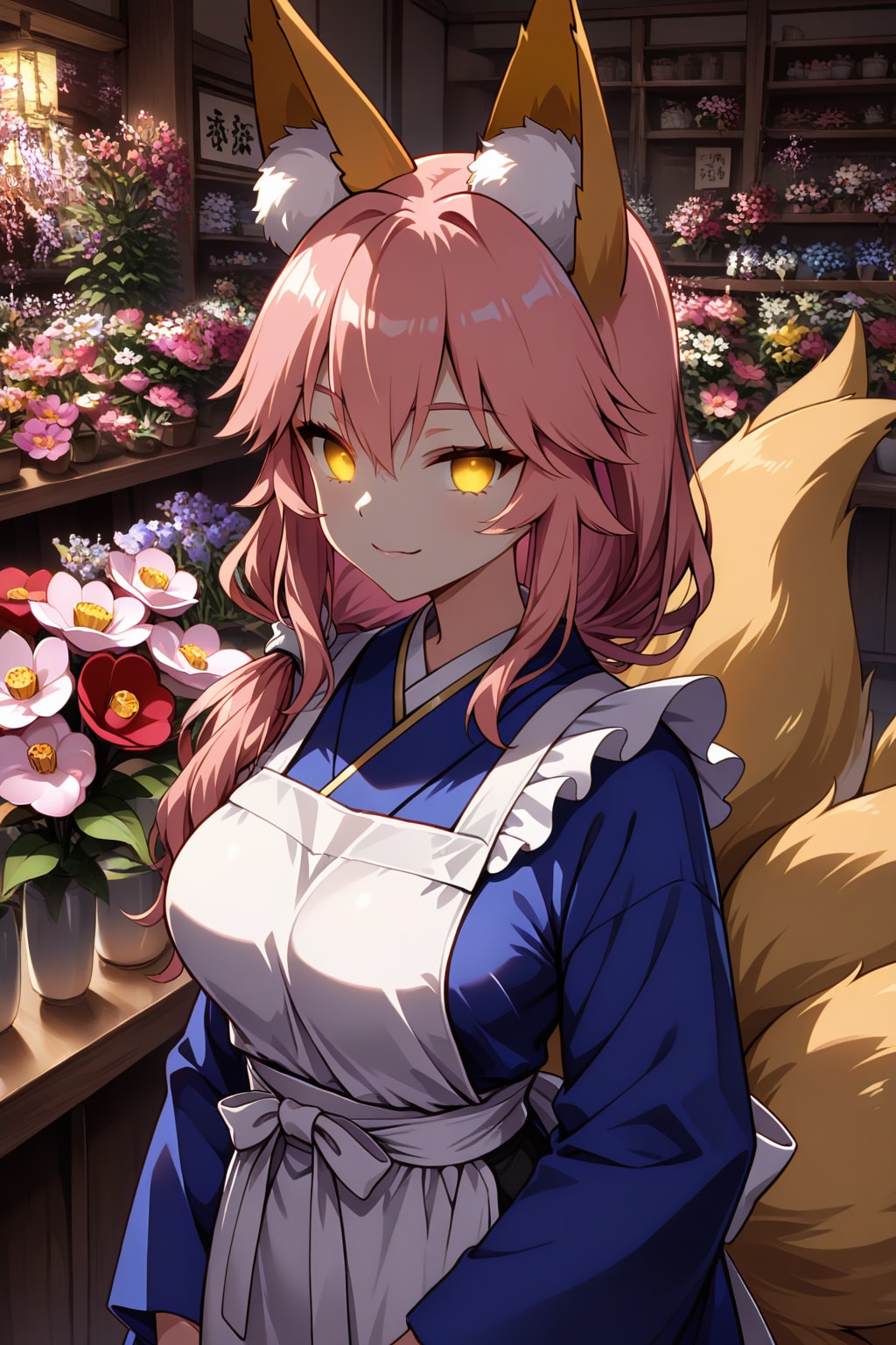 玉藻前様 花屋で働く