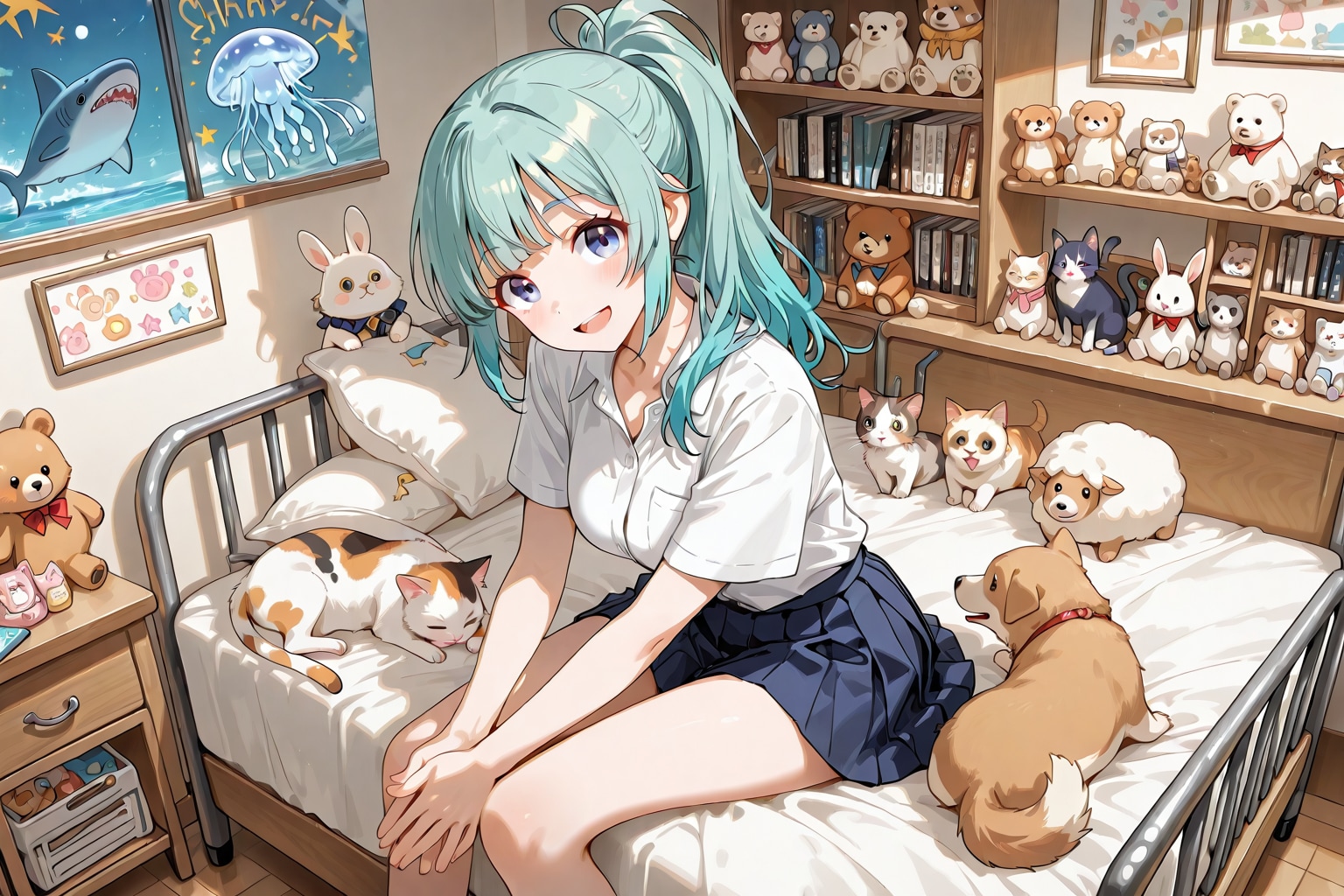 シンディと部屋のお友達 | の人気AIイラスト・グラビア
