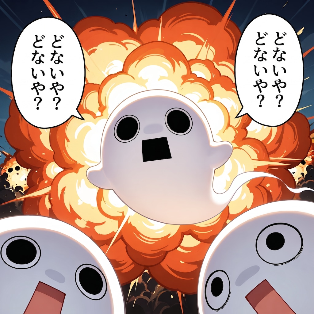 どないやお化けさん達