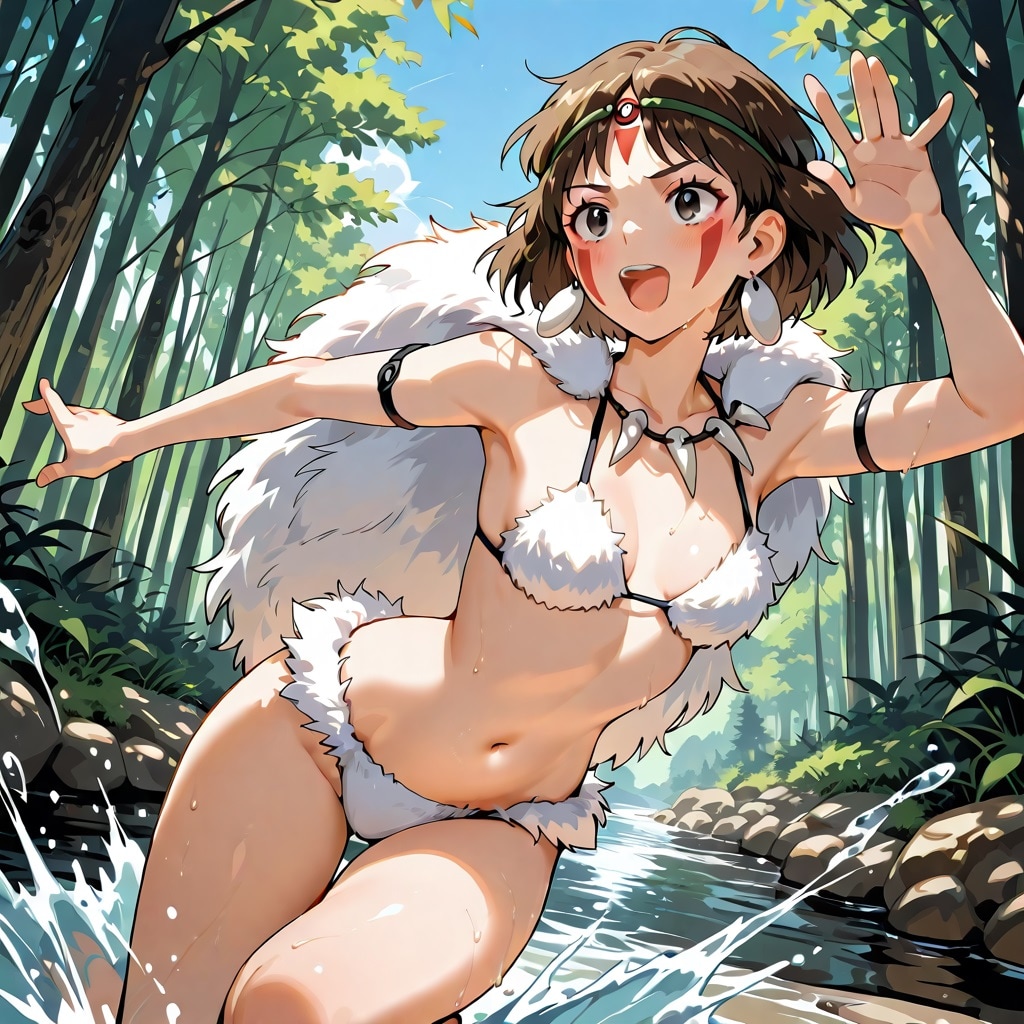 おのろけ姫パート２、サンがアシタカの元へ。
