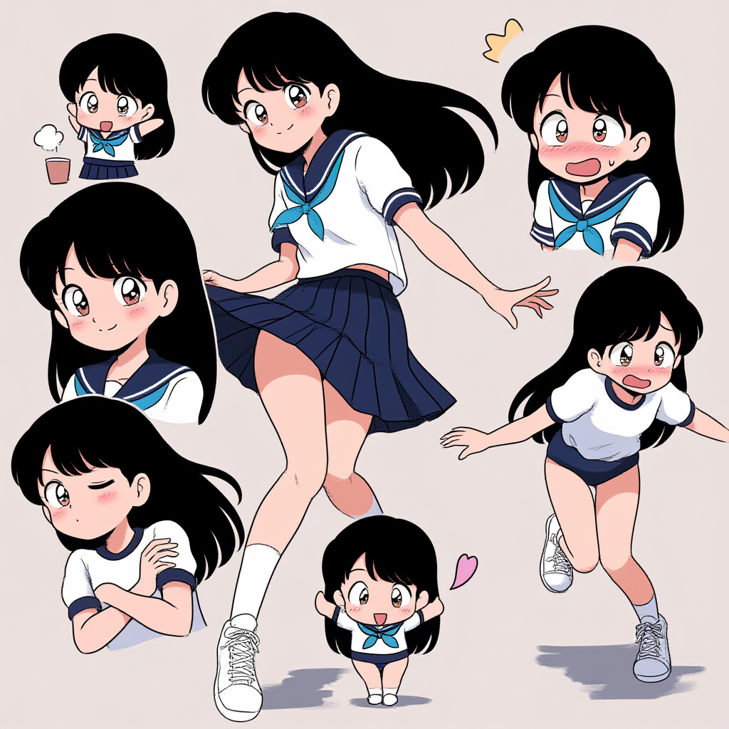 昭和まんがパロネタ ＆ 漫画風イラスト(うちの子Ver)