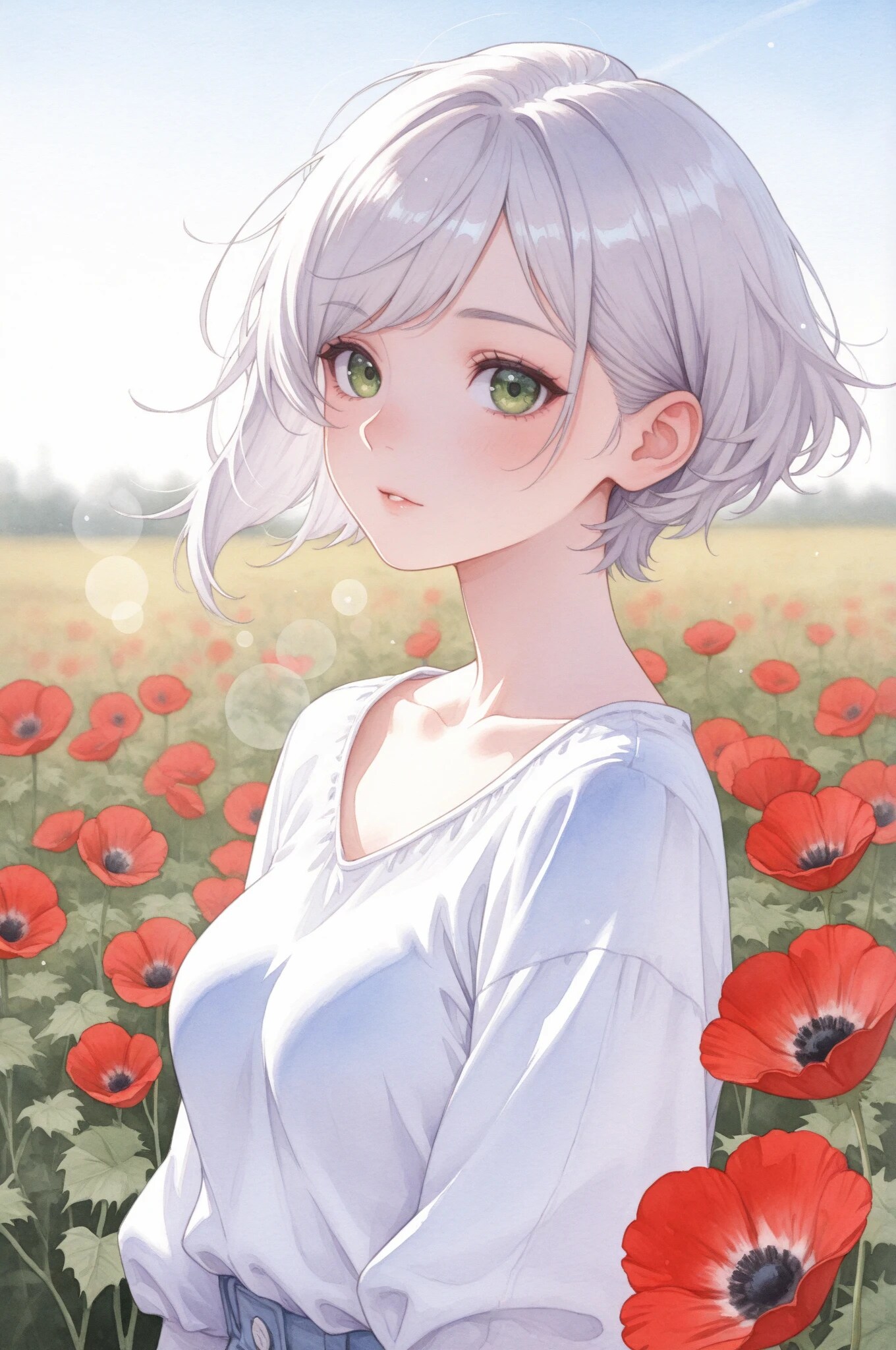 ポピーに抱かれて