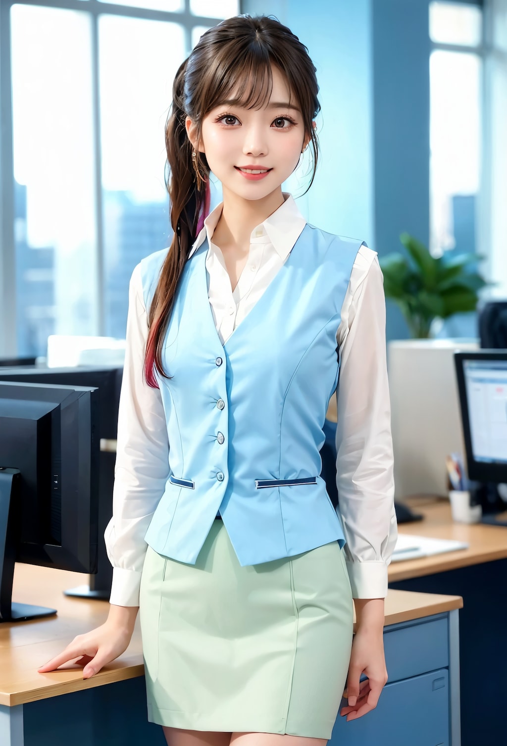 office lady