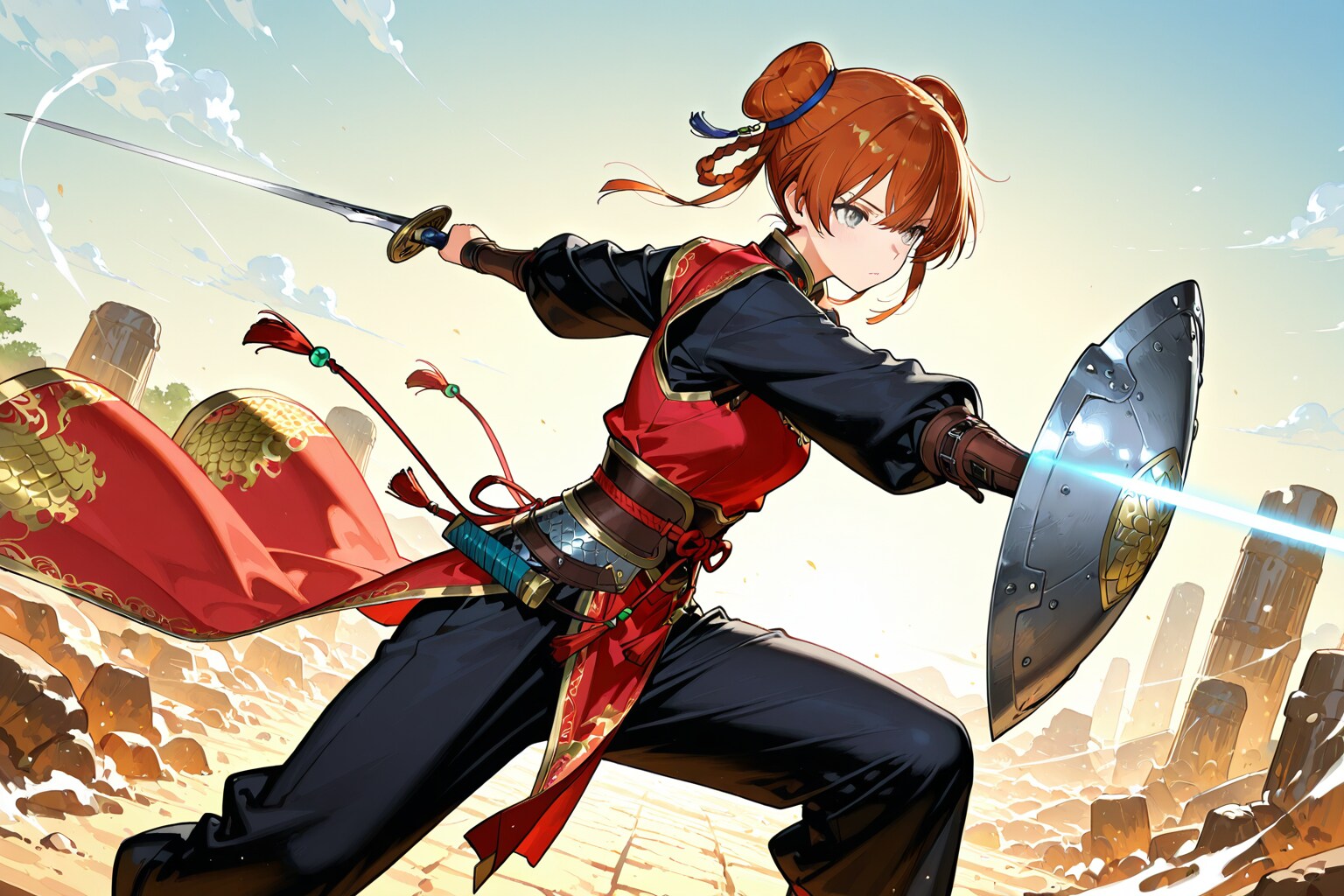 中華剣士 | の人気AIイラスト・グラビア