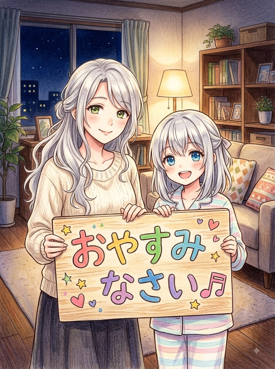 おやすみなさい♬ | の人気AIイラスト・グラビア