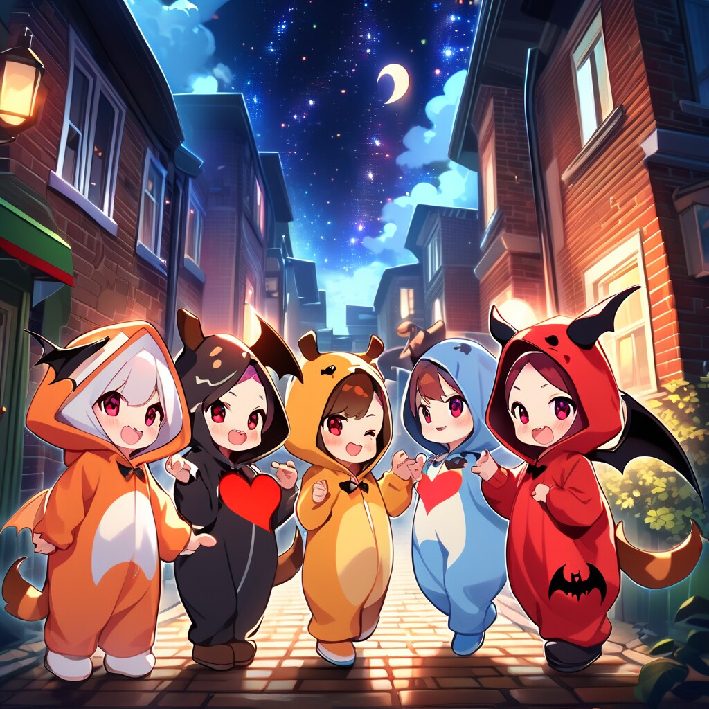 ヴァンパイア着ぐるみちび子ちゃん