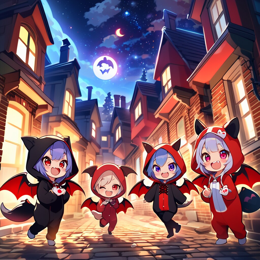 ヴァンパイア着ぐるみちび子ちゃん