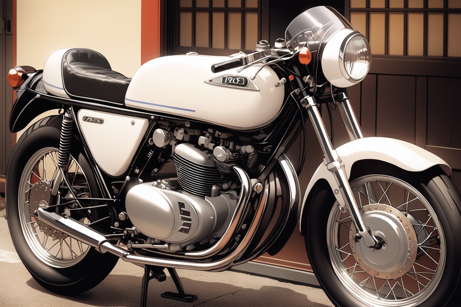 royal enfield style bike