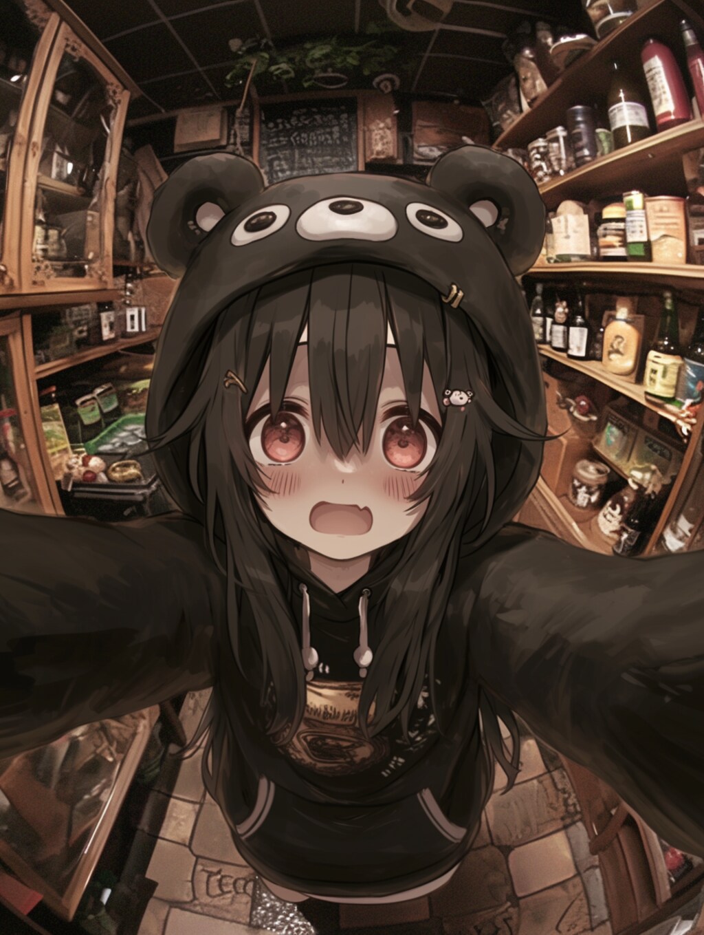 くま娘✖︎お酒🐾