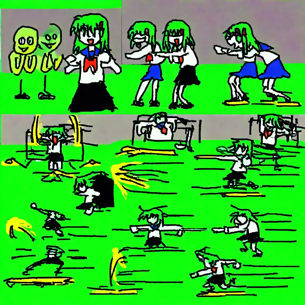 放課後トレーニングドラゴンバスターちゃん