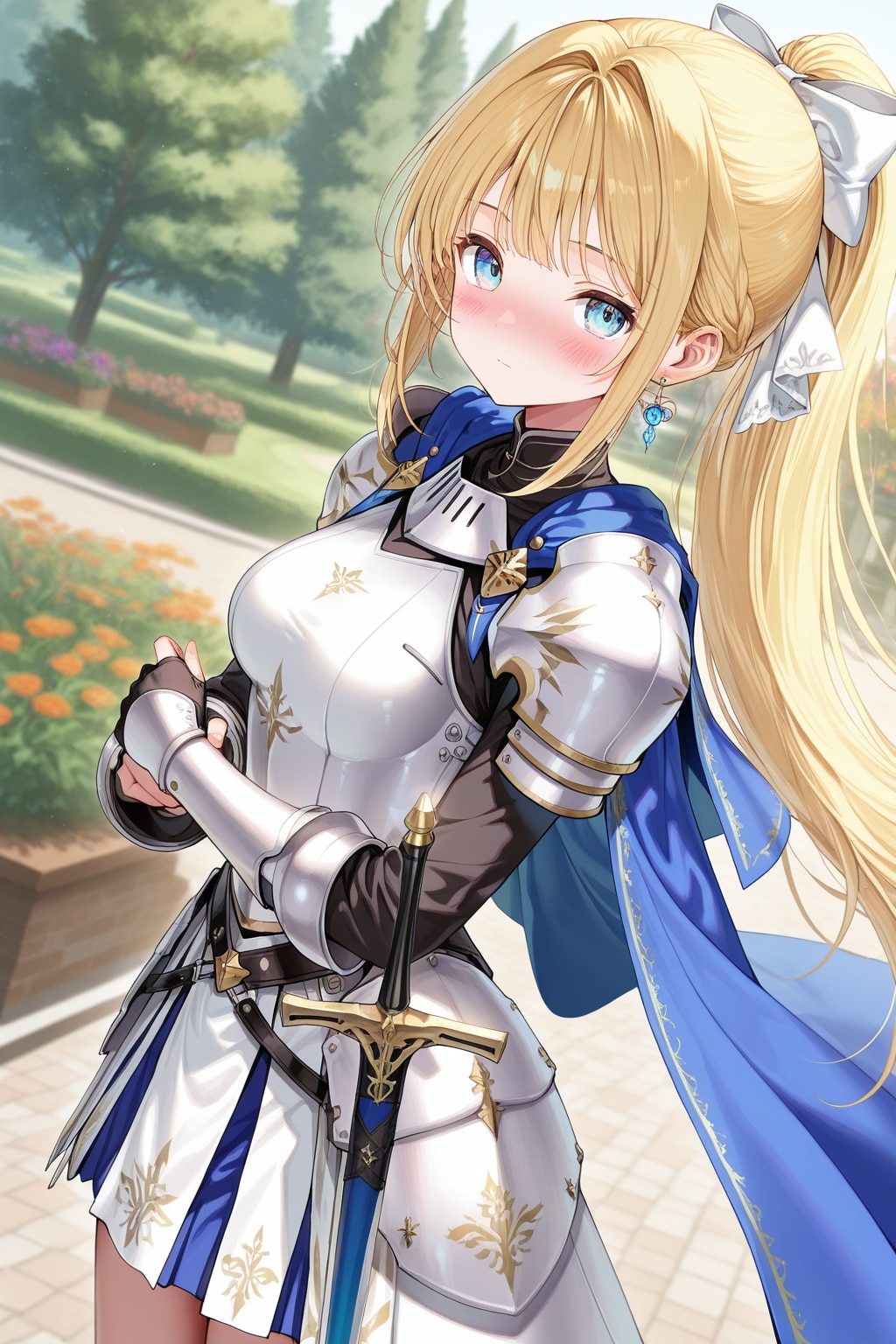 恥ずかしい青の騎士