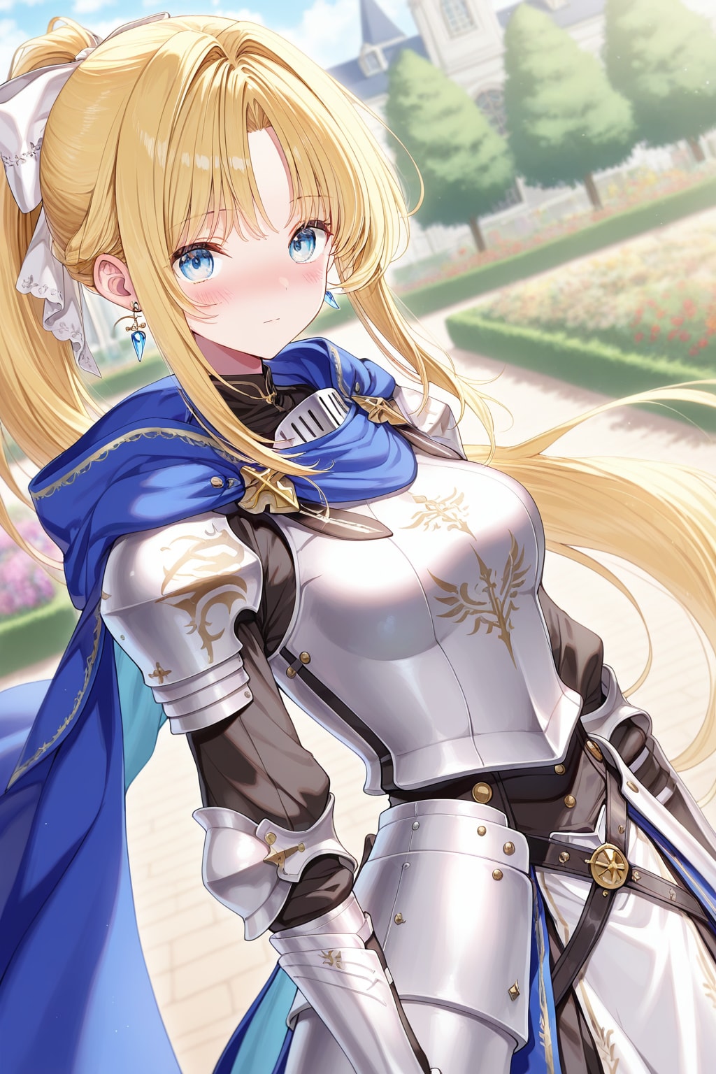 恥ずかしい青の騎士 | の人気AIイラスト・グラビア