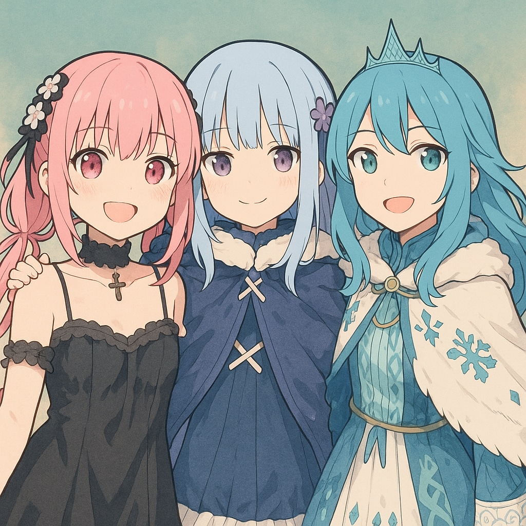 3人で肩を組め！！