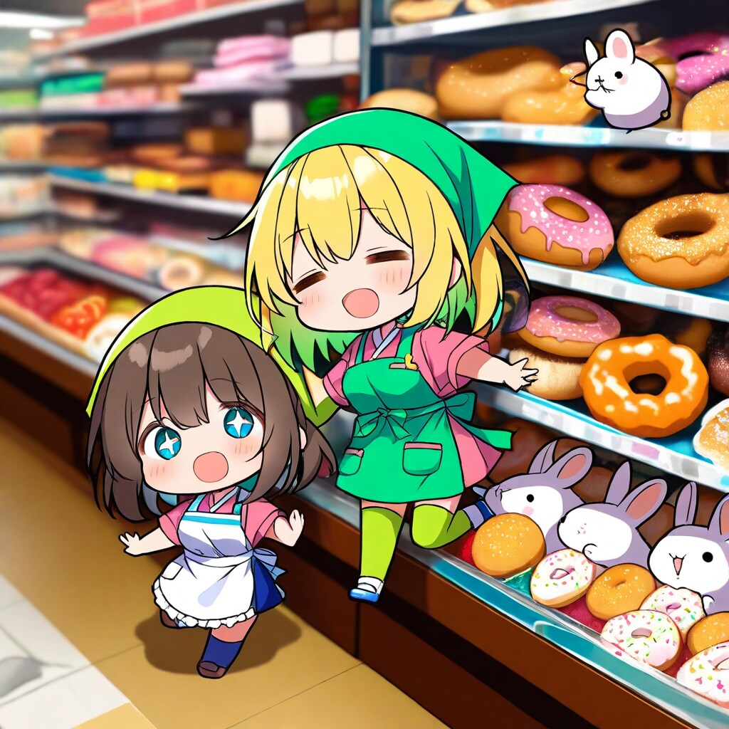 ちちぷいスーパーで仲良しちゃん