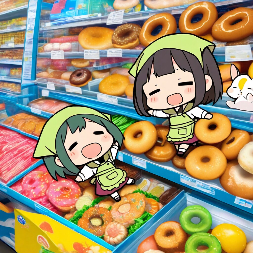 ちちぷいスーパーで仲良しちゃん