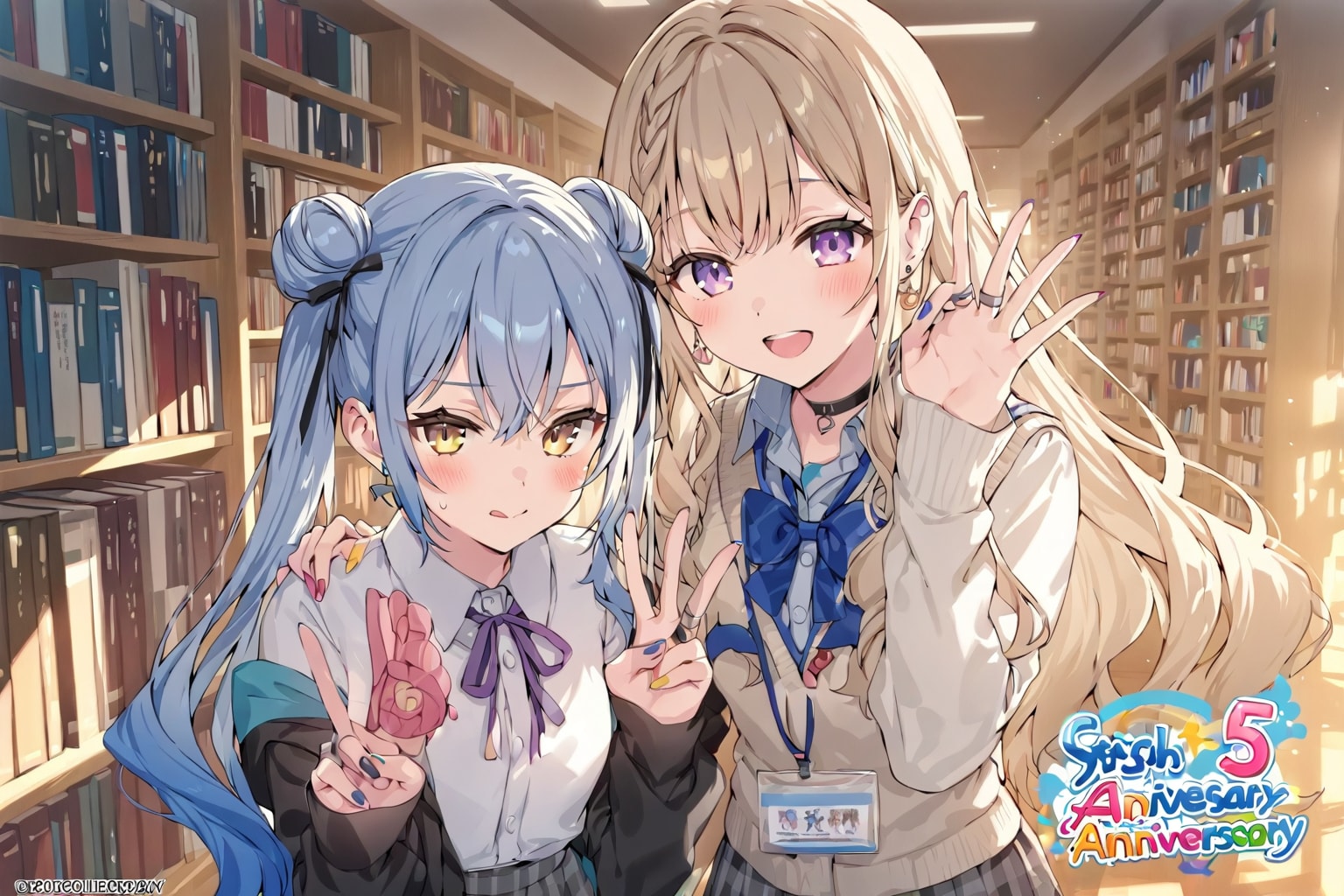 No.267 図書館記念日 | の人気AIイラスト・グラビア