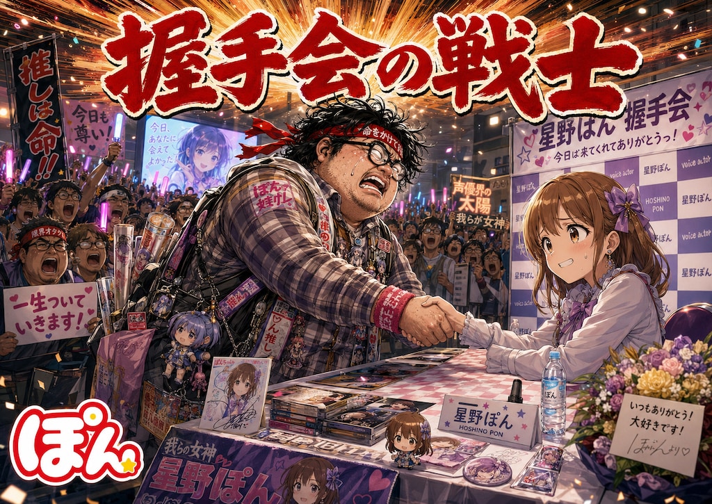 握手会の戦士