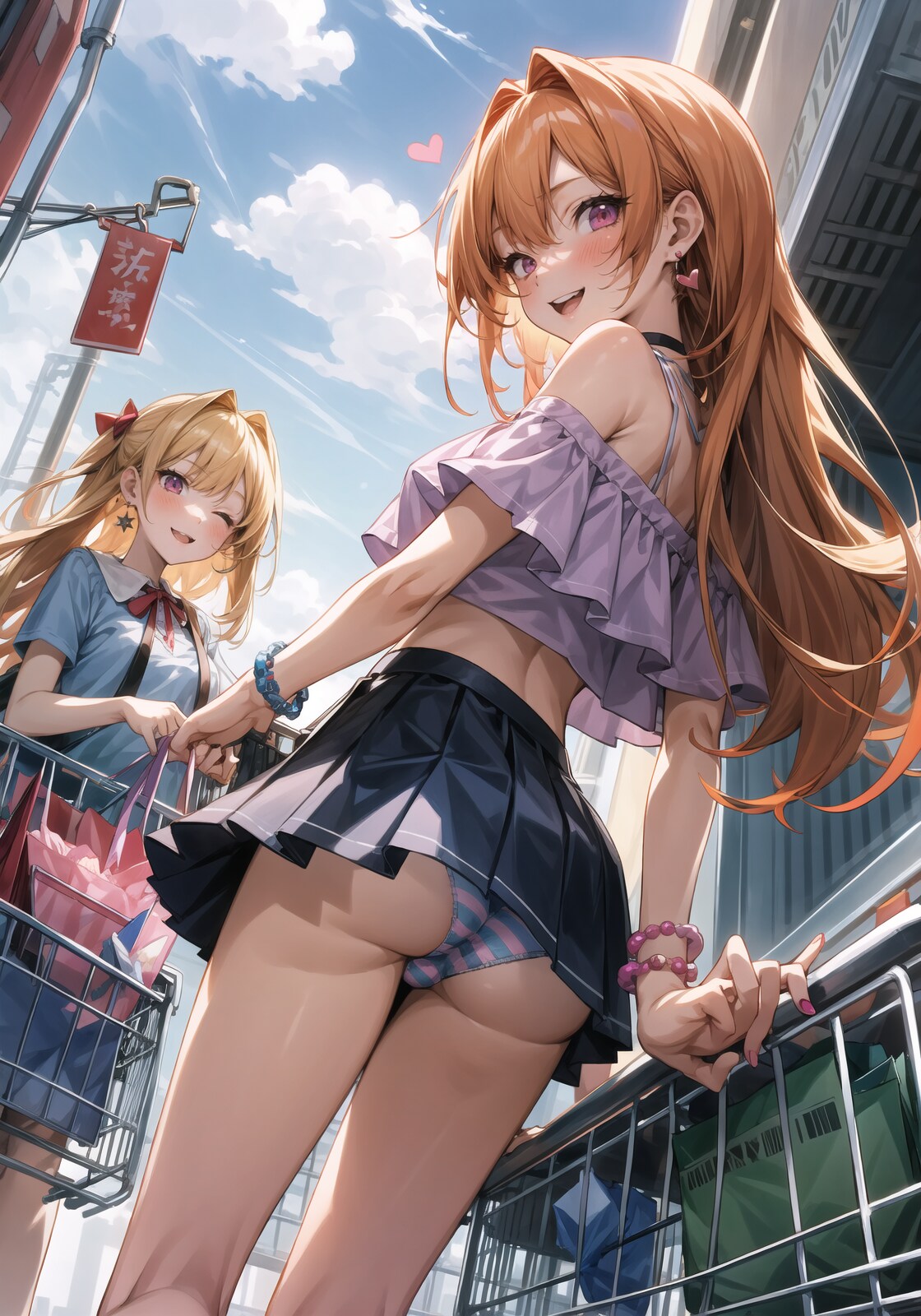 も～絶対覗いてるって思ってた♡
