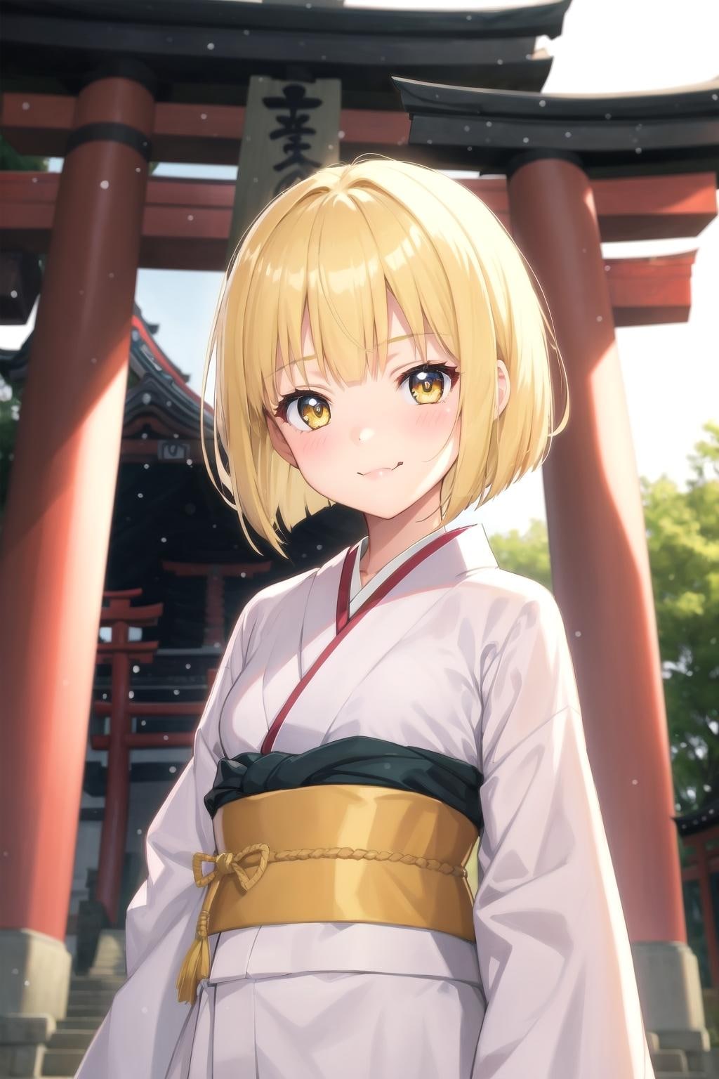 うちの子初詣