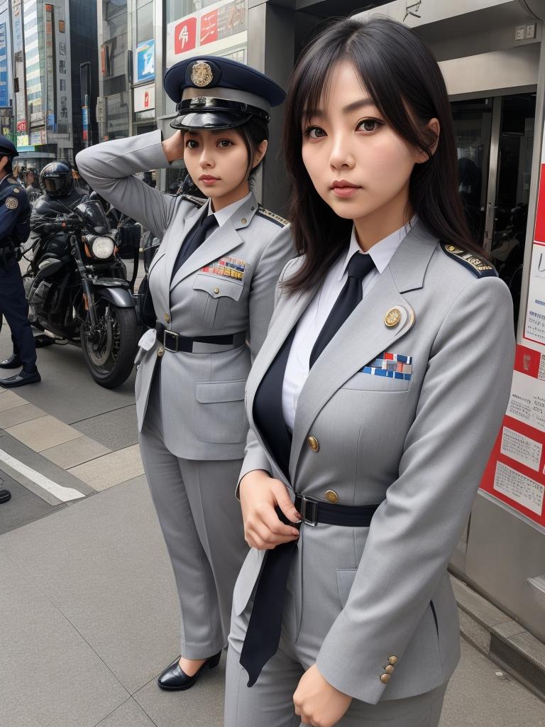 婦警先輩の平日と休日