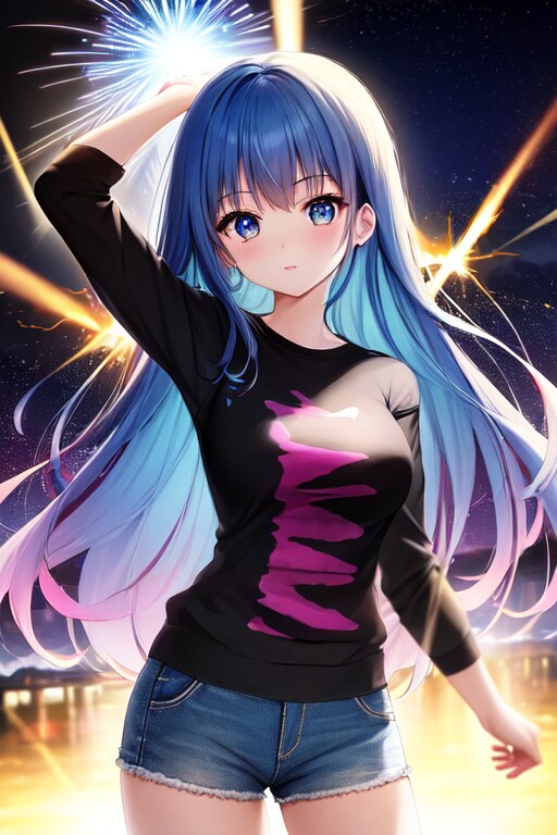 閃光と少女