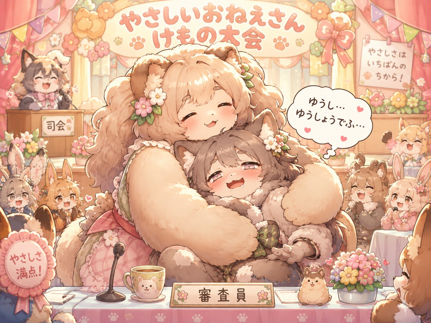 やさしいおねえさんけもの大会優勝者