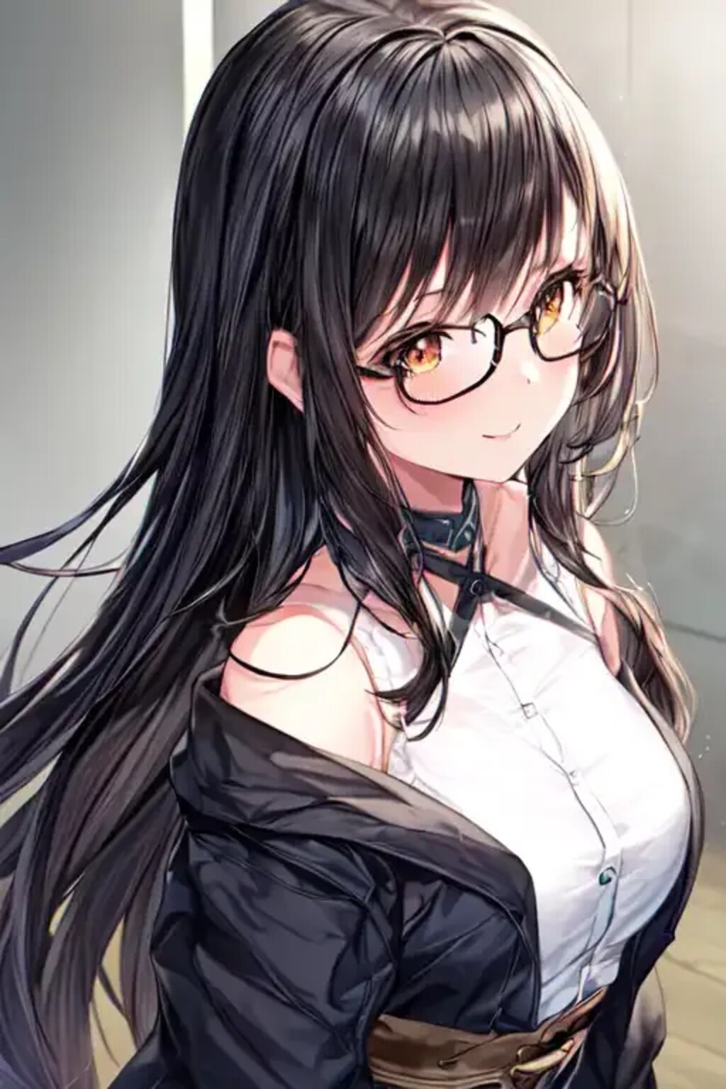 服装と場所を指定せずに生成してみた（双葉編）