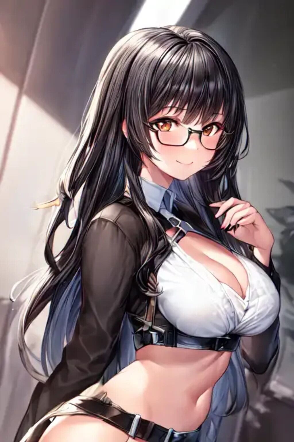 服装と場所を指定せずに生成してみた（双葉編）