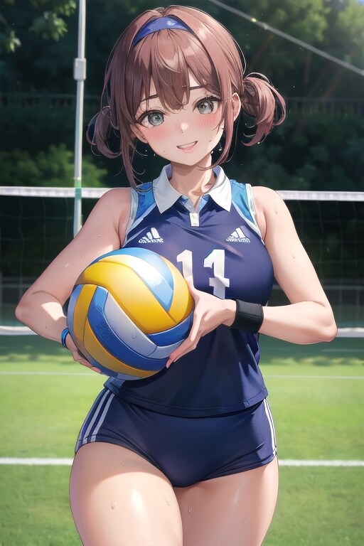 女子バレー選手