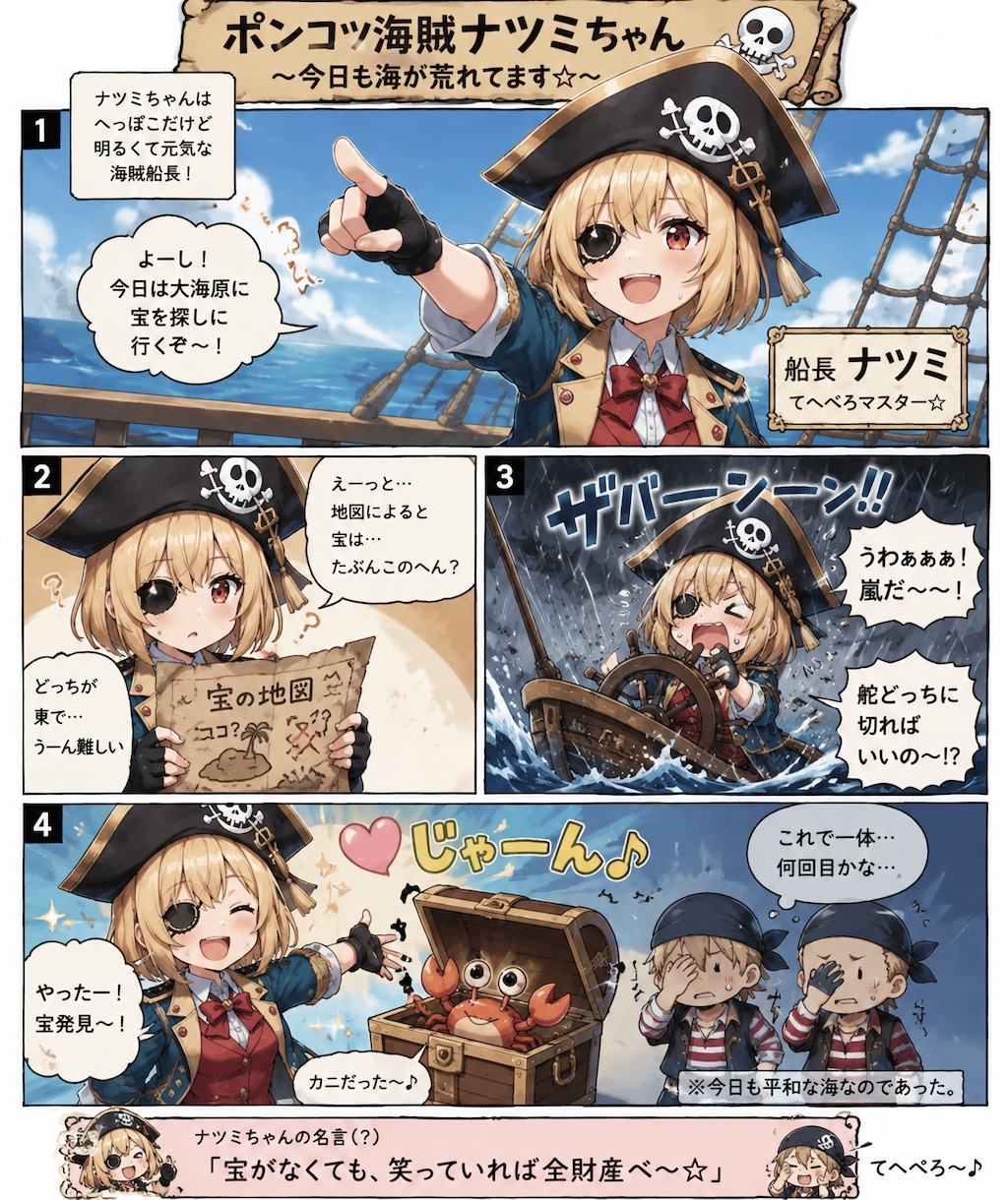 ポンコツ海賊ナツミちゃん