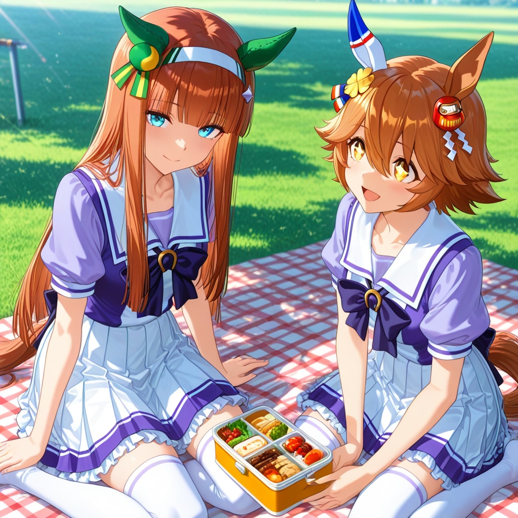スズカさんとフクさん
