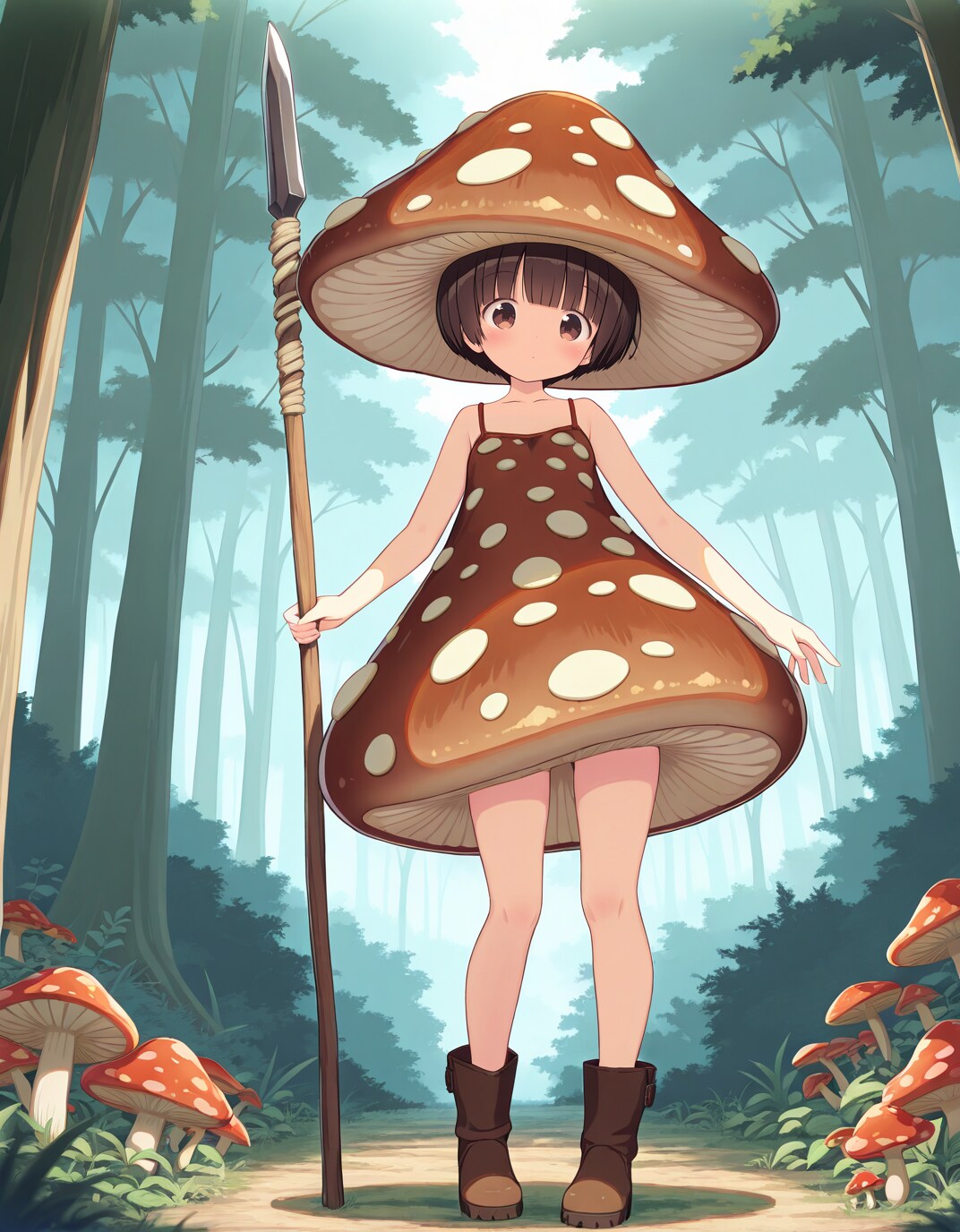 きのこ娘