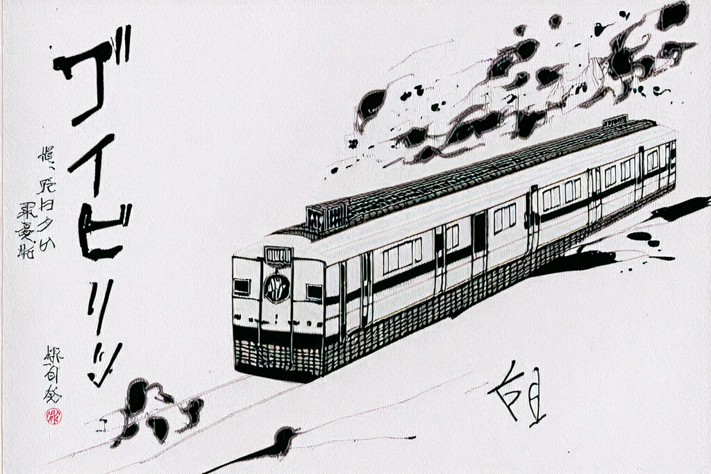 ひゃっきやこう でんしゃ