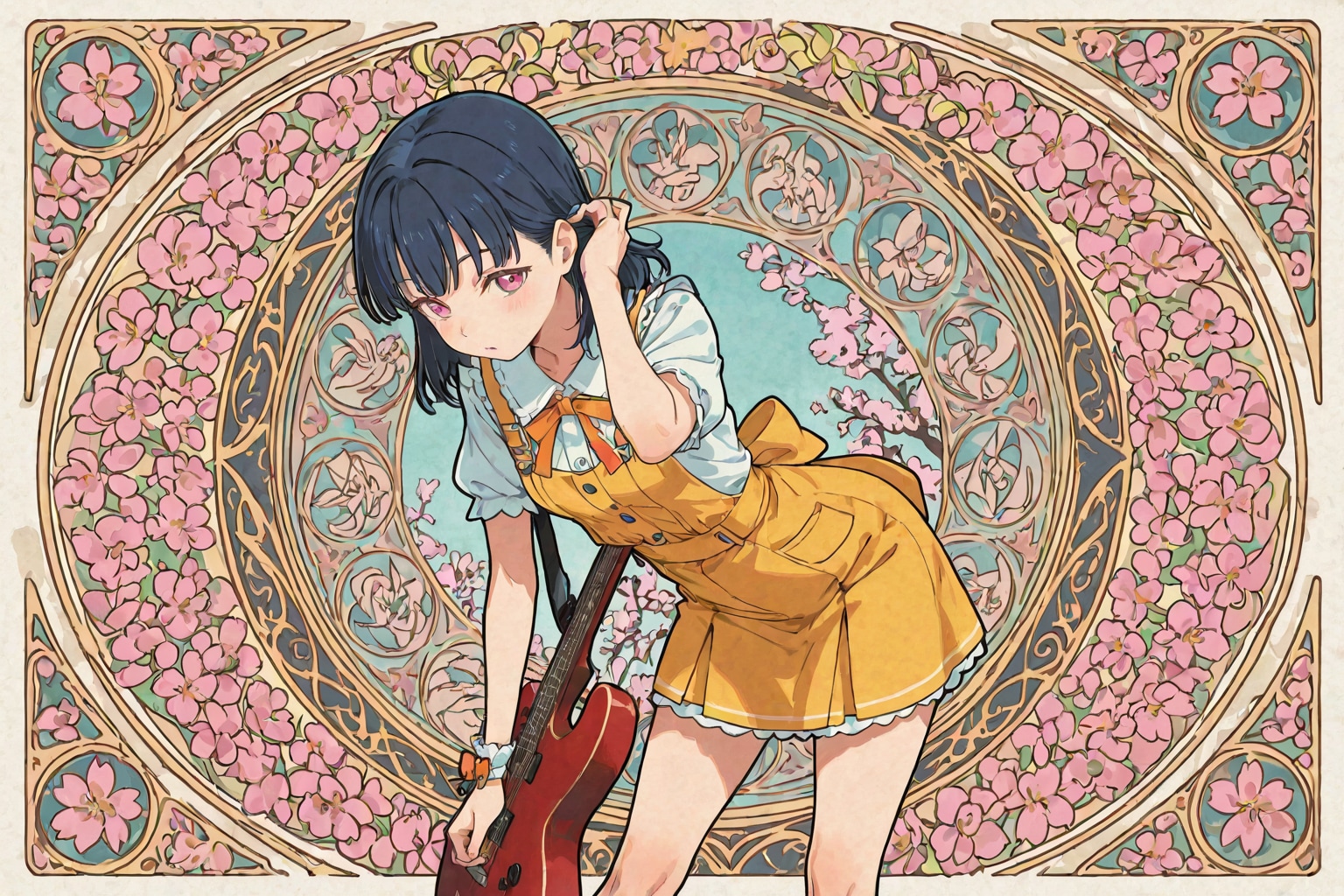 ギター少女 | の人気AIイラスト・グラビア