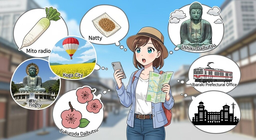 茨城県のなかをしらべた