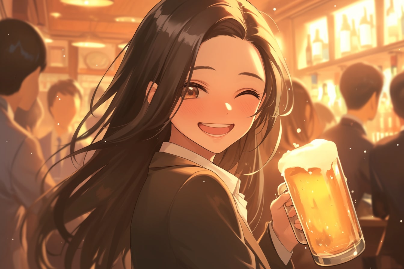 乾杯‼️🍻✨289 | の人気AIイラスト・グラビア