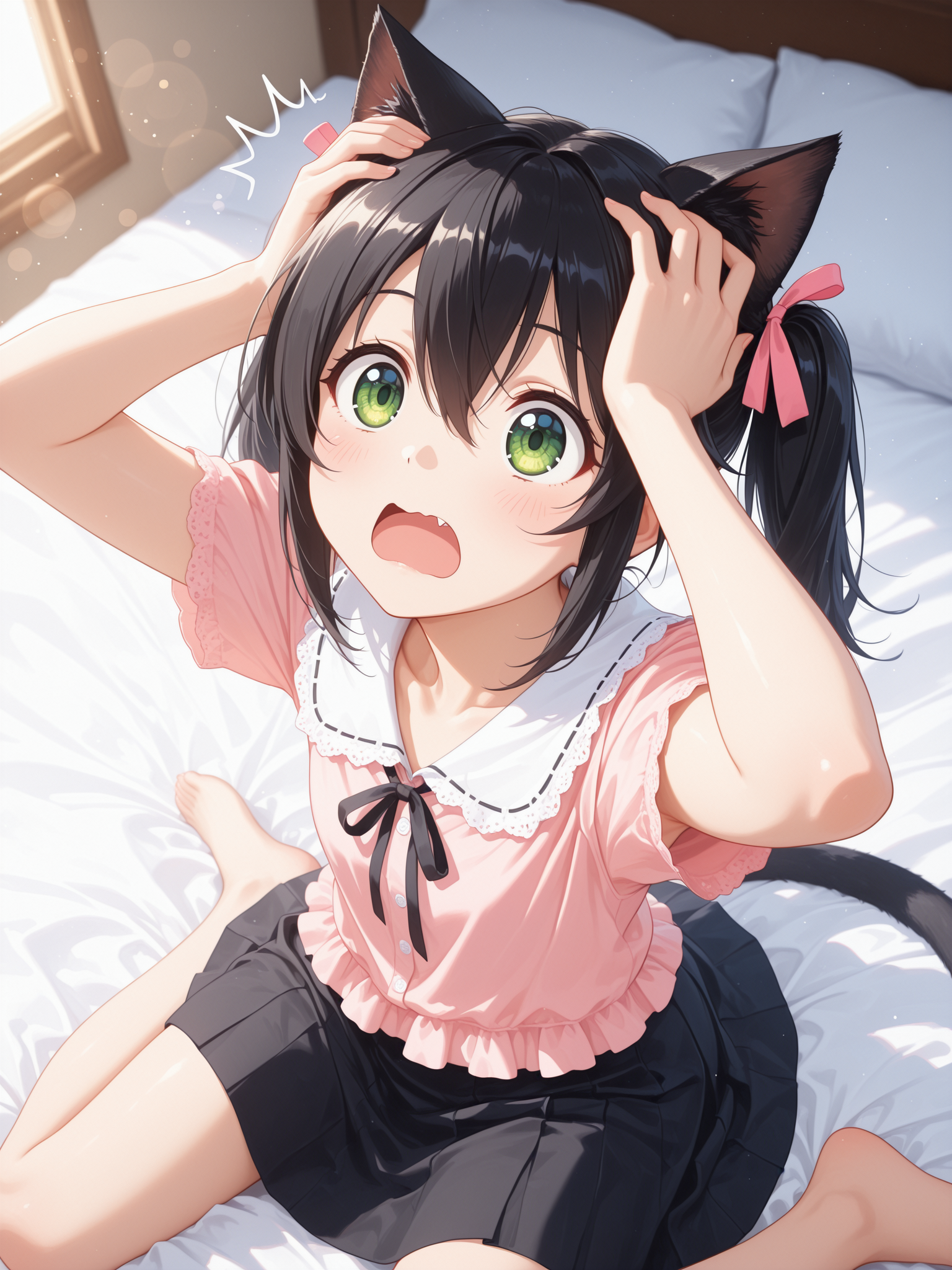 突然猫耳に！？ | の人気AIイラスト・グラビア