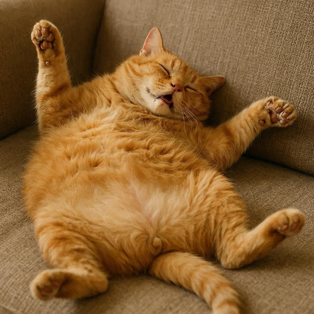 はたらきたくない猫